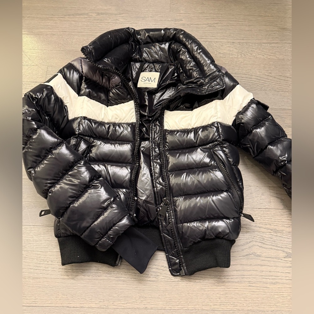 SAM bomber jacket size small.